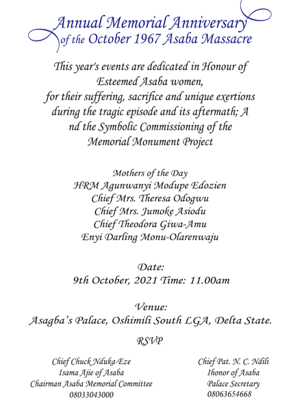 Anniversary Brochure Inside