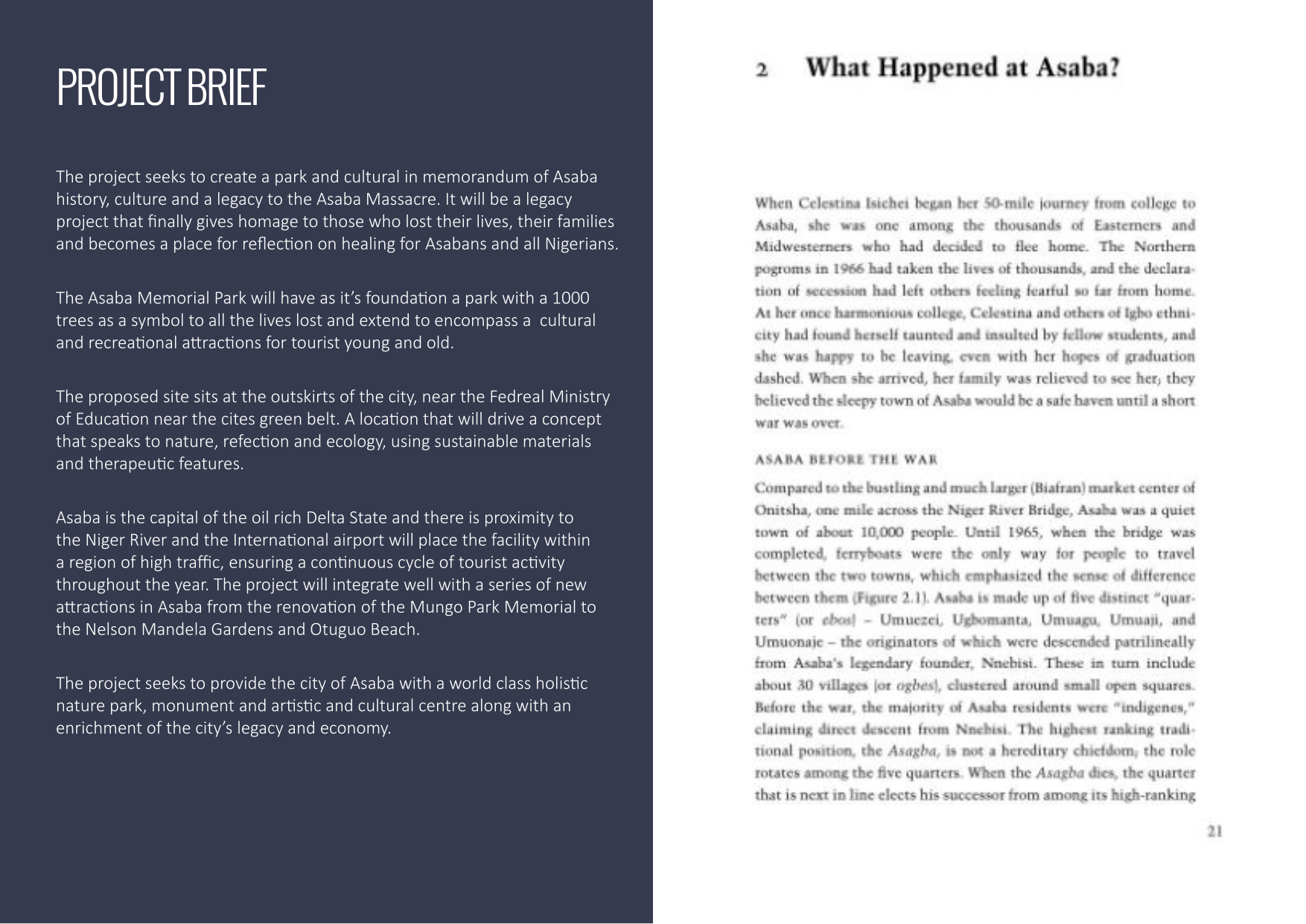 Asaba Memorial Park Presentation Slide 4
