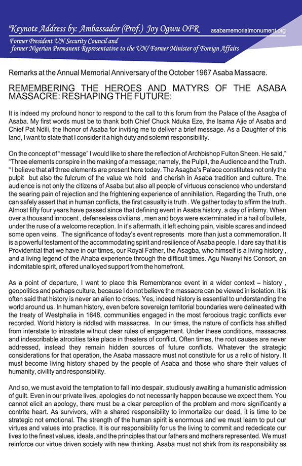 Keynote Address Page 1
